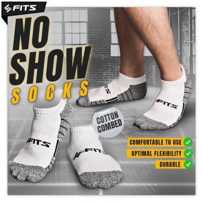 FITS No Show Socks kaos Kaki
